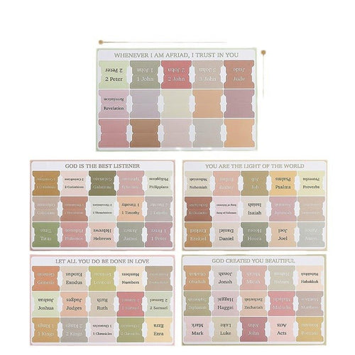 Bible Index Label Cross Design | Haus of Portia