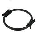 Elegant black Pilates ring for mindful fitness and graceful movement