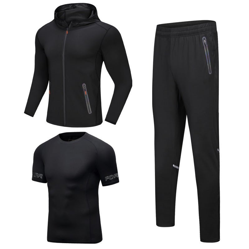 Three-piece running fitness suit | Haus of Portia