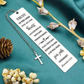 Family Bible Verse Alloy Bookmark| Haus of Portia