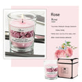 Plant Candles Aromatherapy Glass Romantic Fragrance Haus of Portia