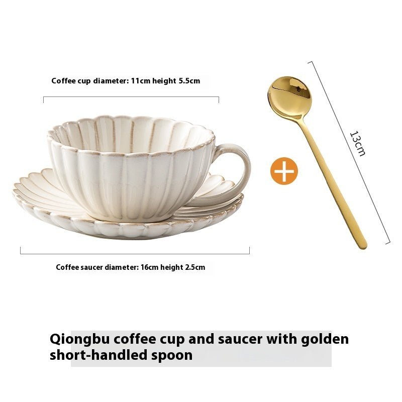 Vintage Coffee Plate Set Ceramic Mug | Haus of Portia